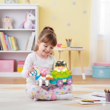 Imagem de Carruagem Encantada com Luzes e Sons – Brinquedo Infantil Educativo com Movimento | Ideal para Crianças a Partir de 3 Anos