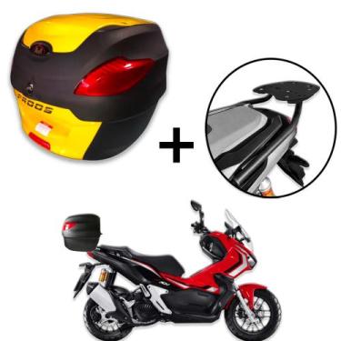 Imagem de Baú 41 litros Awa Proos com Bagageiro para Honda ADV 150 2021+, Amarel
