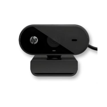 Imagem de Webcam Full HD 1080p 30 Fps USB-A Classic Com Microfone Preto - HP-320