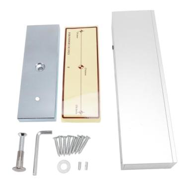 Imagem de FTVOGUE 1200LBS Fechadura Magnética Elétrica 12V Fail Safe Modo NC Fechadura eletroímã de Controle de Acesso de Porta única para Instalação de Segurança de Portas de Vidro de Madeira