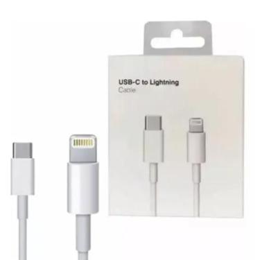 Imagem de Cabo Lightning Compatível com Iphone 7 8 Plus X XS XR 11 12 13 14 Pro 