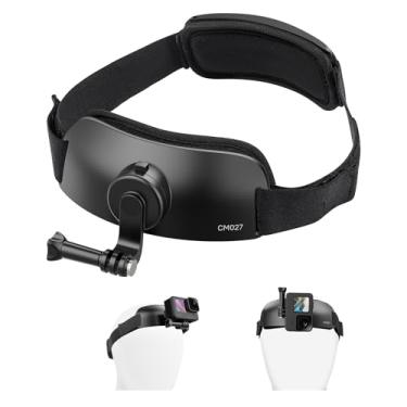 Imagem de ULANZI Suporte de alça de cabeça para câmera de ação, compatível com GoPro Hero 13, 12, 11, 10, 9, 8