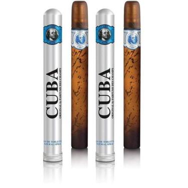 Imagem de Pacote Perfume Cuba Blue de 2 35mL para homens