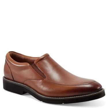 Imagem de Rockport Folton Sapato masculino sem cadarço, Couro natural médio, 8.5 X-Wide