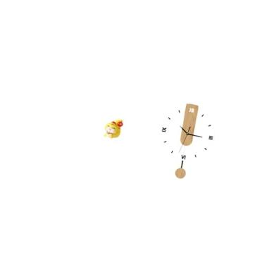 Imagem de Fenteer Relógio de Parede em Resina com Numerais Romanos em Estilo Cartoon, Estátua de Cobra, Figura Decorativa em Acrílico, Ornamento para Casa, Escritório,