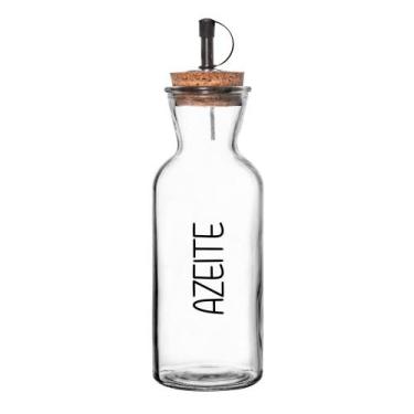 Imagem de Galheteiro Vidro e Cortiça (500 ml) Azeite - Lyor, Azeite