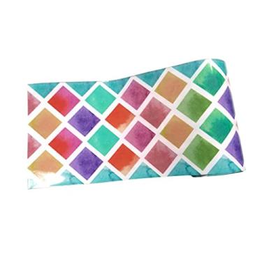 Imagem de barenx Adesivo autoadesivo DIY Backsplash adesivo de azulejo de parede de vinil decorativo para decoração de fundo de parede de cozinha, banheiro, à prova d'água - 004