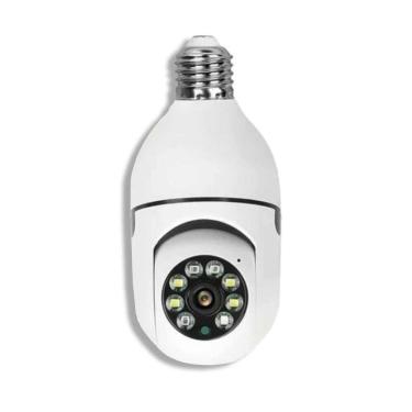 Imagem de Camera Ip Segurança Lampada Yoosee Panoramica