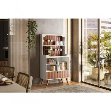 Imagem de Cantinho Cafe Rubi Off White Perolizado-tauari Ripado - Lukaliam