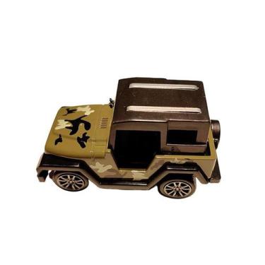 Imagem de Chaveiro Mini Jeep Toy Car Pull-Back Action Camuflage - Yiweisai