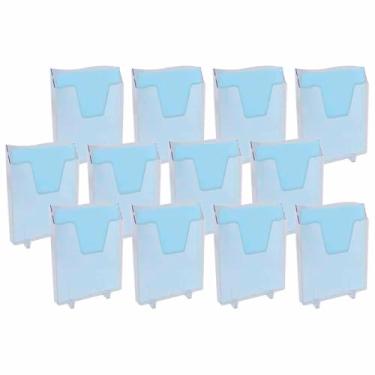 Imagem de Kit 12 Quadro De Avisos Expositor Revistas Tamanho A4 Dello