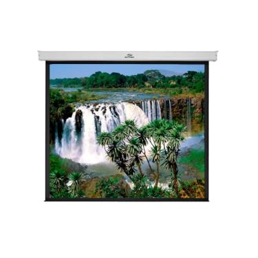 Imagem de Tela de Projeção Retrátil, SUMAY, TRVS100 52, Branco/Preto