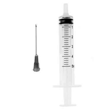 Imagem de Seringa Descartável 5ml Luer Slip (Liso) + Agulha 30x07 Caixa C/100 Unidades cada - SR