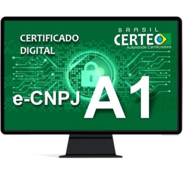 Imagem de Certificado Digital e-CNPJ A1 (.pfx)