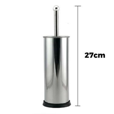 Imagem de Higiene Escova Inox Aço Privada Antiderrapante Banheiro - Relet