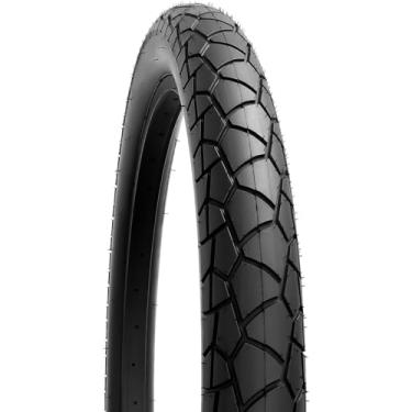 Imagem de YUNSCM 1 peça 66.0 cm E-Bike Fat Tire 26x3.0/76-559 compatível com bicicleta elétrica 26x3.0 pneu de bicicleta de piso direcional todo-o-terreno (Y-1411)