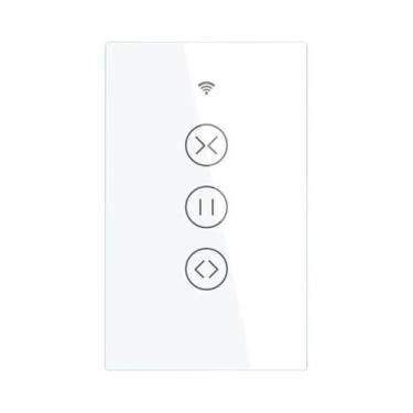 Imagem de Interruptor Inteligente WiFi Para Cortinas Elétricas Motorizadas Tuya,