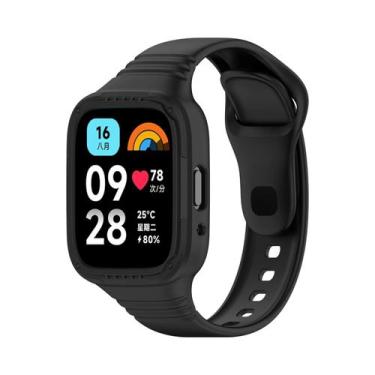 Imagem de Capa De Silicone À Prova d'Água Para Pulseira Substituta Do Redmi Watc