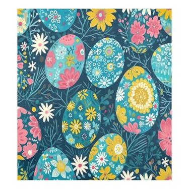 Imagem de Blueangle Capa magnética de ovos de páscoa para lava-louças, decoração da capa frontal da máquina de lavar louça, adesivos de eletrodomésticos, adesivos de eletrodomésticos, 58 cm C x 66 cm adesivo