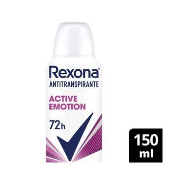 Imagem de Desodorante Antitranspirante Rexona Feminino Active Emotion 150ml
