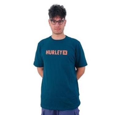 Imagem de Camiseta Over Hurley Square Masculino-Masculino