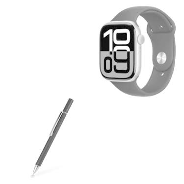 Imagem de BoxWave Caneta Stylus compatível com Apple Watch Series 10 (46 mm) - Caneta capacitiva FineTouch, caneta Stylus super precisa - Preto