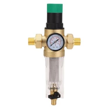 Imagem de Fabater Regulador de Pressão de água de Latão, Medidor de Qualidade, Controle para Abastecimento de água Doméstico Com Filtro de Retrolavagem para Proprietários de Casa de 1 Polegada DN25