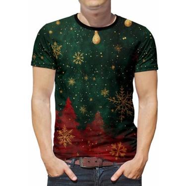 Imagem de Camiseta Masculina Feliz Natal UV50 Arvore Fantasia Blusa e4 - ALEMARK