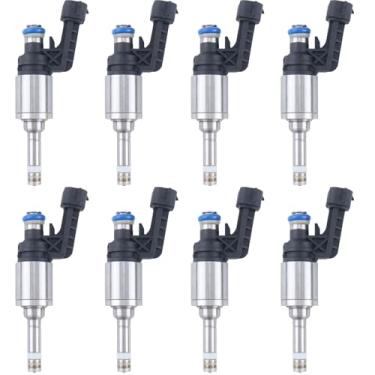 Imagem de Chamixx 8X Injetores de Combustível 16600-1LA0A FJ1179 Compatível com Infiniti 2011-2013 M37 M56 QX56 2014-2019 Q70 2015-2019 Q70L 2014-2015 QX80 50 .6L V8 VK56VD