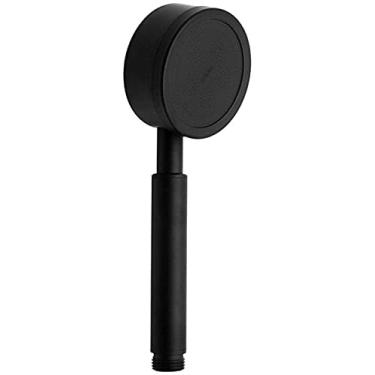 Imagem de YYBOES Chuveiro de cabeça de chuveiro filtro de chuveiro elétrico cabeça de chuveiro de alta pressão para aumentar a pressão conjunto de cabeça de chuveiro 304 aço inoxidável preto fosco booster