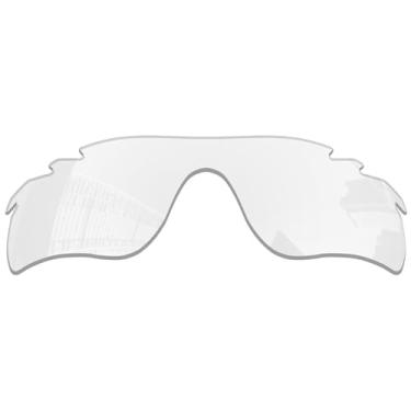 Imagem de Acefrog Lentes de reposição polarizadas de 1,5 mm para óculos de sol Oakley RadarLock Path, material atualizado, resistente a impactos - HD transparente não polarizado - 1,5 mm