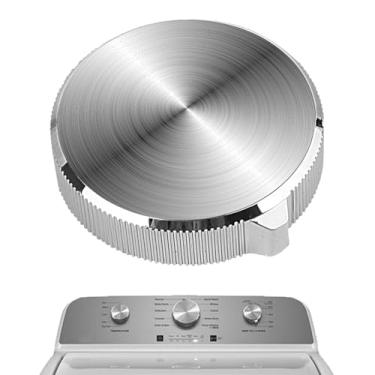 Imagem de W11675852 W11328381 Botão de secadora de substituição para botão de temporizador de lavadora e secadora, peças de substituição do botão de controle do secador de roupa, substitui AP7215386 PS17216137