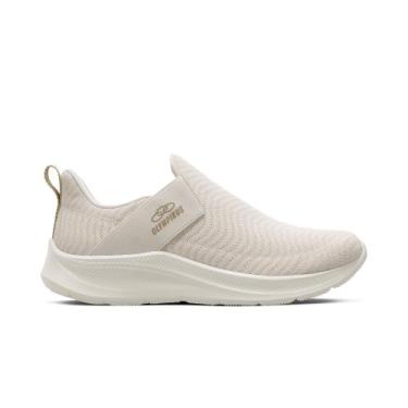 Imagem de Tênis Olympikus Flutua Feminino, Bege, 35