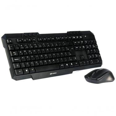 Imagem de Kit Teclado &amp; Mouse C3tech Wireless Usb - K-w10bk
