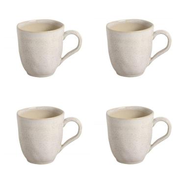 Imagem de Conjunto De Canecas 04 Peças Orgânico Latte Porto Brasil