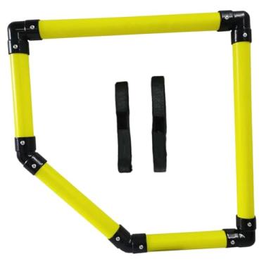 Imagem de Dynwave Alvo de canto superior para gol de futebol, aprimore a precisão, equipamento de treinamento de futebol com alças para quintal, Alvo único