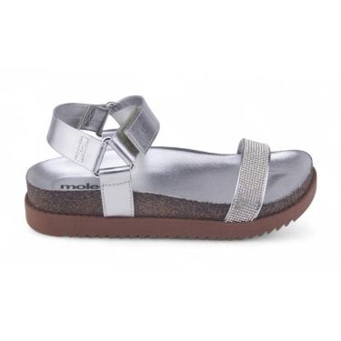 Imagem de Sandália Papete Feminina Moleca 5500.106 com Ajuste