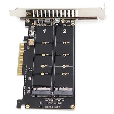 Imagem de Cryfokt Adaptador M.2 Conversor de Disco Rígido Superior Leitor de Placa de Expansão Suporta Interface PCIE SSD NVME de Canal Completo 2 X4 Velocidade de Transmissão de 32 Gbps para Maior Desempenho