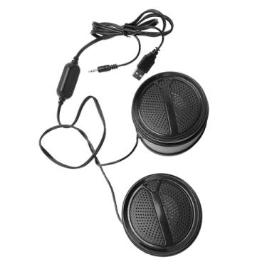 Imagem de Jiawu Alto-falante para Computador de Mesa Com Fio, Graves Aprimorados, Controle de Volume Conveniente para PC, Laptop, USB, Som HIFI para Uso Em Escritório Doméstico (Não Luminoso)