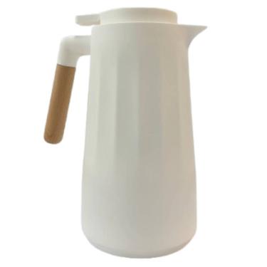 Imagem de Garrafa Termica Utilivita 1 Litro Plastica c/Cabo de Madeira