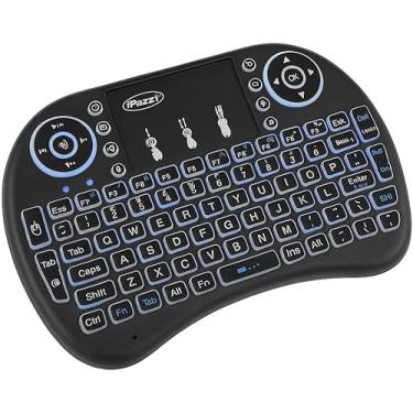 Imagem de Mini Teclado Wireless USB com Touchpad para Smart TV, TV Box, PC e Notebook
