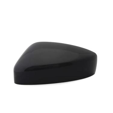 Imagem de Tampa do espelho retrovisor lateral do carro, tampa da asa da porta, compatível com mazda cx5 CX-5 2017 2018 2019(Left black)