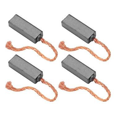 Imagem de Luqeeg Escovas de Carbono para Motor Gerador Brx40710, Durável, Antienvelhecimento, Conjunto de Escova Reguladora de Alternador para Carro