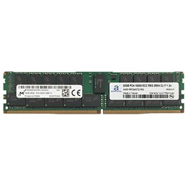 Imagem de Adamanta Micron Original 32 GB (1 x 32 GB) Atualização de memória de servidor para Dell PowerEdge T630 DDR4 2400MHZ PC4-19200 ECC Chip registrado 2Rx4 CL17 1.2v RAM