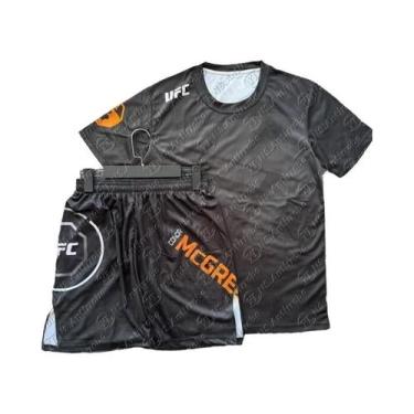 Imagem de Conjunto De Camiseta E Shorts Respirável Para Luta Masculina UFC Islam