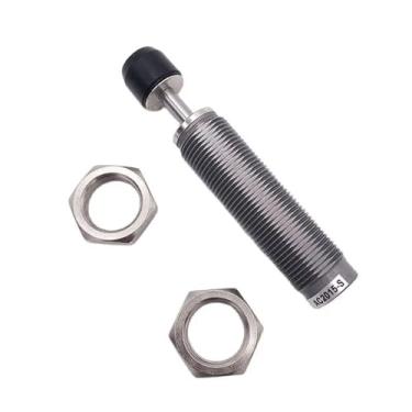Imagem de Amortecedor de cilindro pneumático AC2525 AC2540 AC2550 AC2580 Buffer com tampa Amortecedor herydraulic self-compensation 1 peça (AC2525-2)
