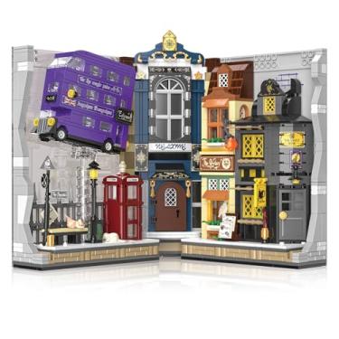 Imagem de Tweandar Magic Street Book Nook Building Block Set