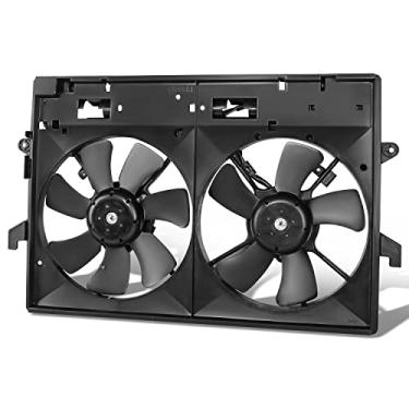 Imagem de DNA MOTORING Conjunto de ventilador de radiador estilo fábrica compatível com 00-01 Mazda MPV sem pacote de reboque, OEM-RF-0762
