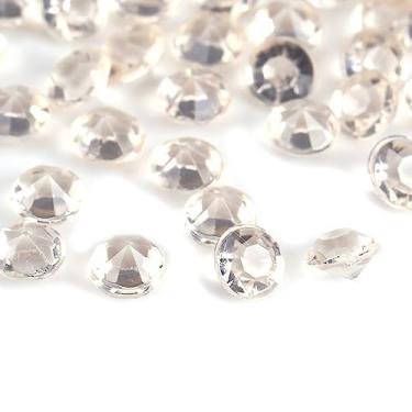 Imagem de Mingzhe 1000 Unidades/saco 4mm Contas Acrílicas Transparentes Enchimento de Vaso Decoração de Festa Casamento Contas DIY, Brilho e Glamour para Casa e Artesanato Com Vários (Nu)