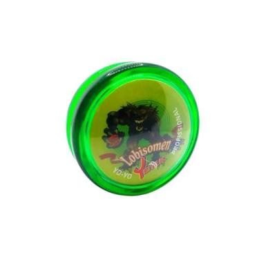 Imagem de Ioio York de Eixo Fixo Smiley Profissional Yoyo Profissional, Verde lo